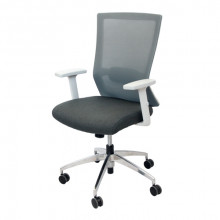 Офисный стул 635x550x1015 мм, черный с серым
